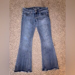 American Eagle Flared Denim Jeans Low rise Y2k